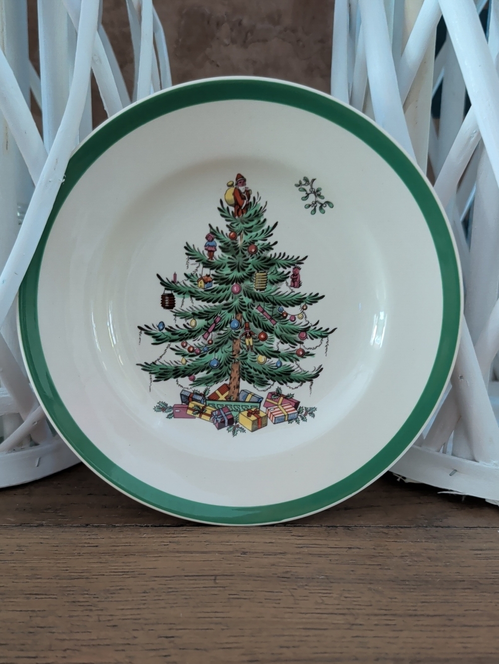 Spode Christmas Tree Bread & Butter/Dessert Plate